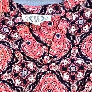 Pink Rose size small 3/4 sleeve shirt